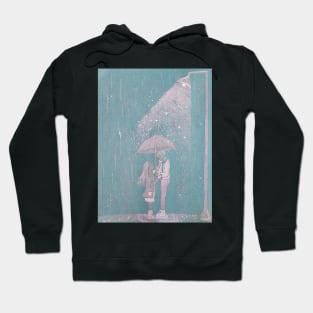 La pluie, c'est romantique Hoodie